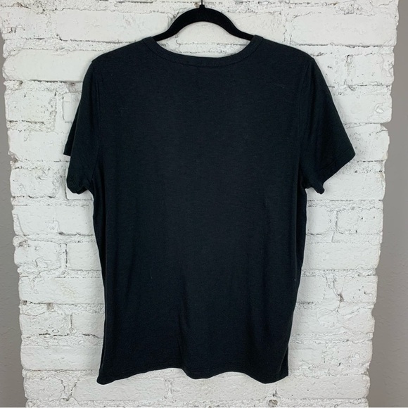 Marine Layer Classic Crew Neck Black Tee Supima Cotton Modal XL - Picture 8 of 10